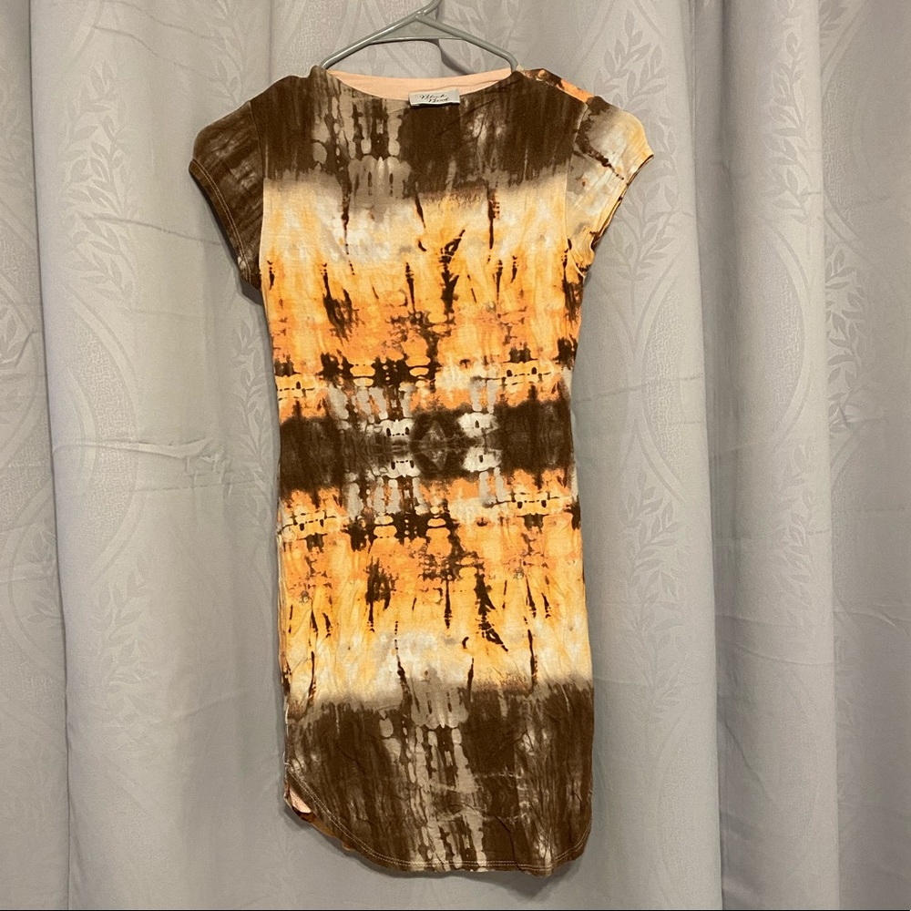Tie dye bodycon